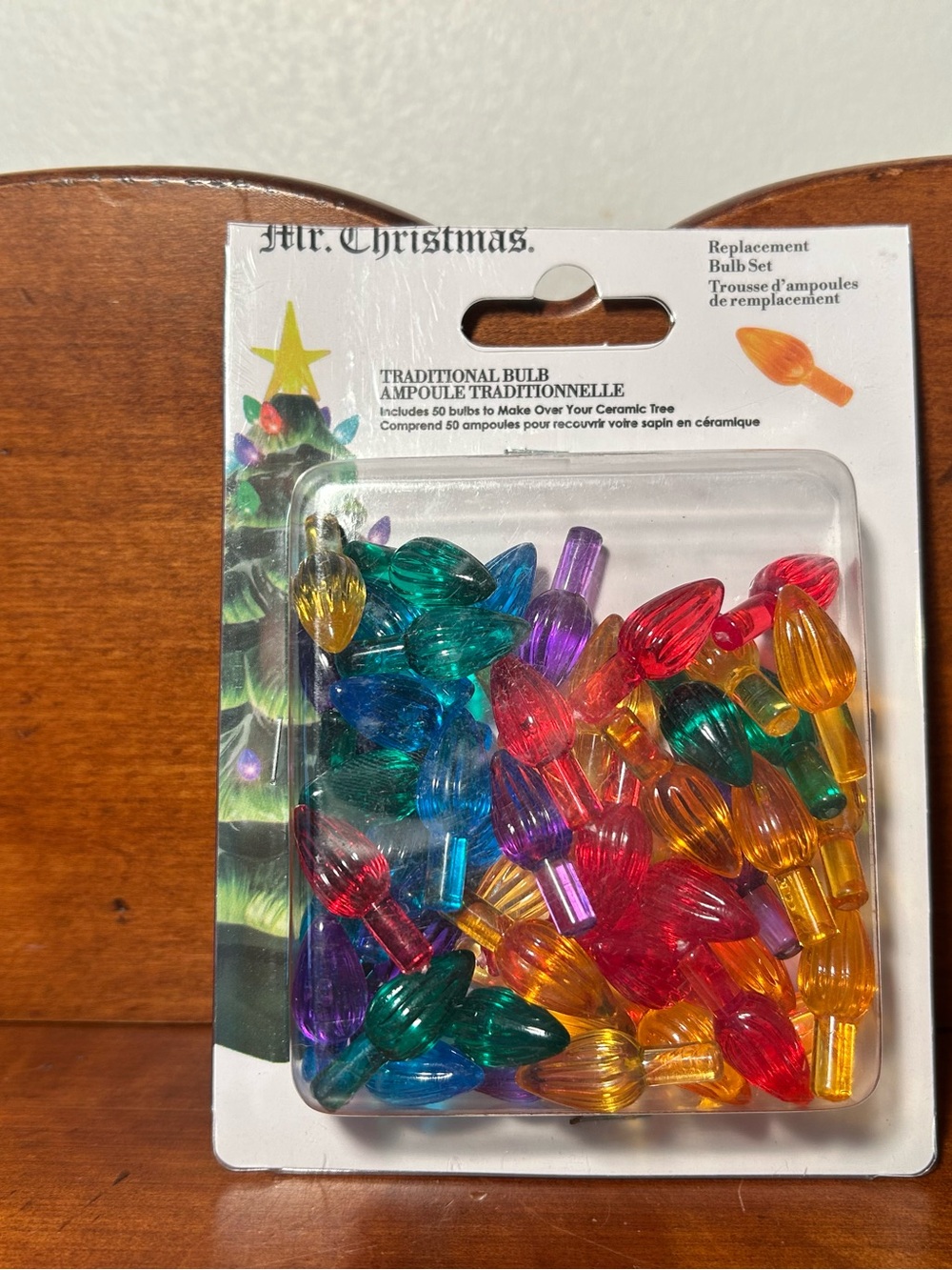 Multicolor Traditional Replacement Bulb Set - Holiday Decor